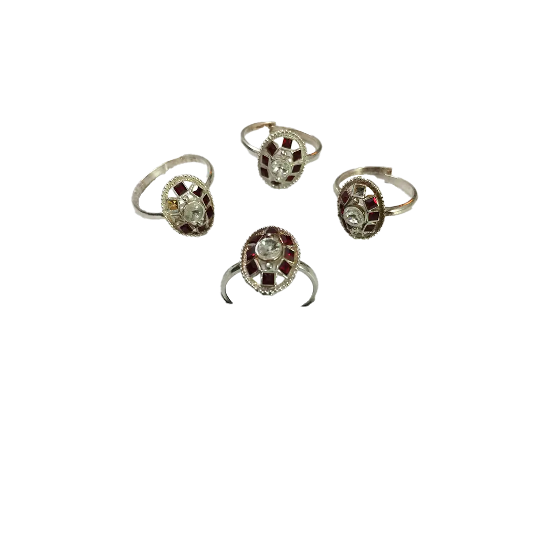 (TR-47) 9 Grams, Silver Toe Ring