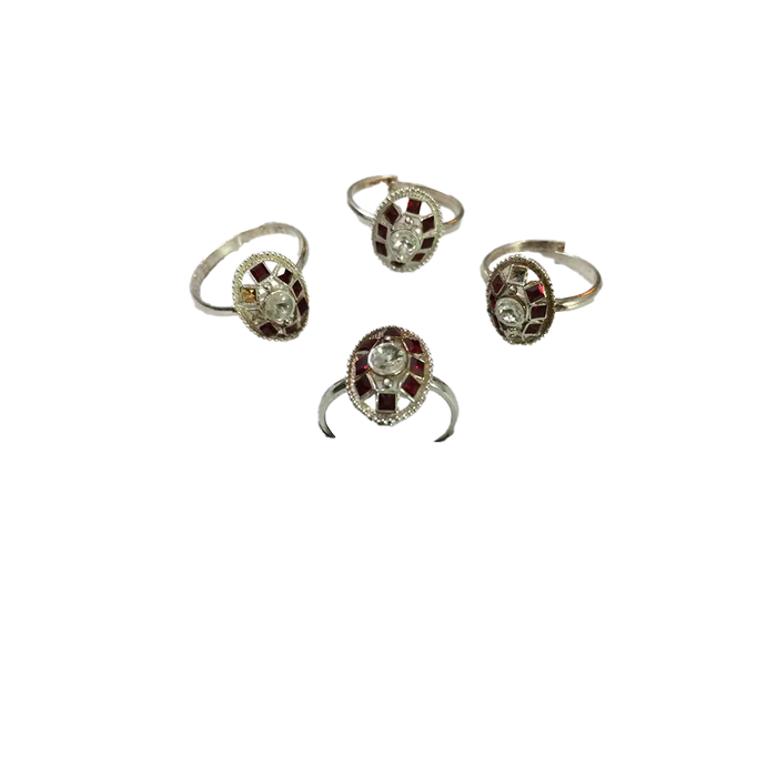 (TR-47) 9 Grams, Silver Toe Ring