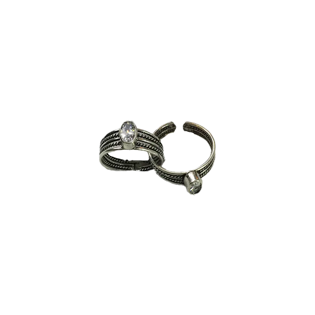 (TR-70) 5 Grams, Silver Toe Ring