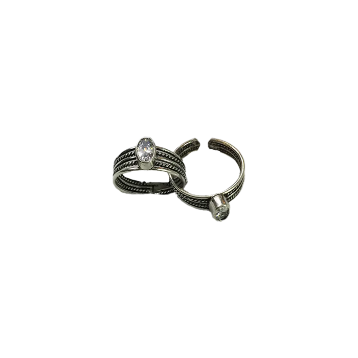 (TR-70) 5 Grams, Silver Toe Ring