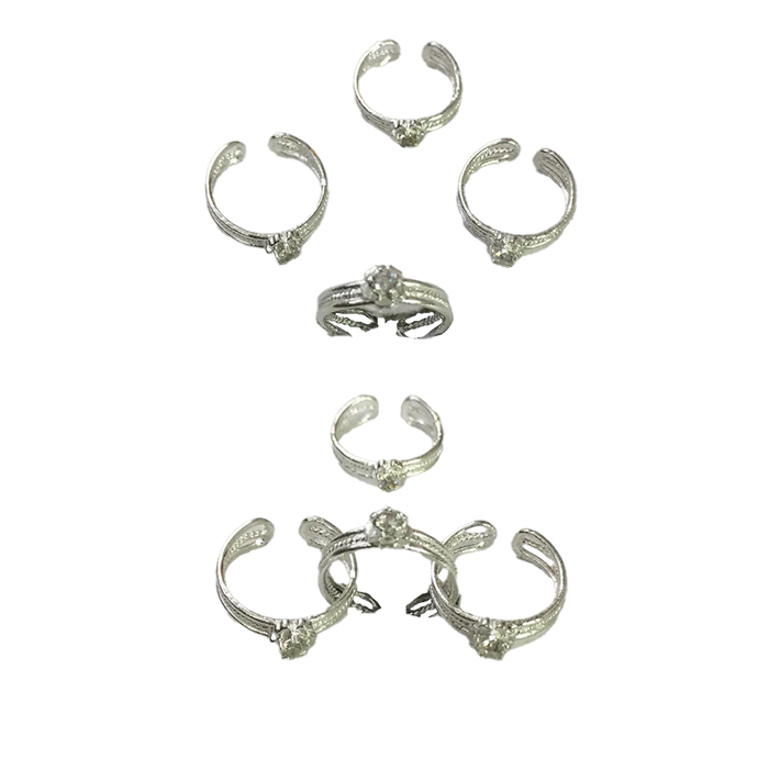 (TR-83) 6 Grams, Silver Toe Ring