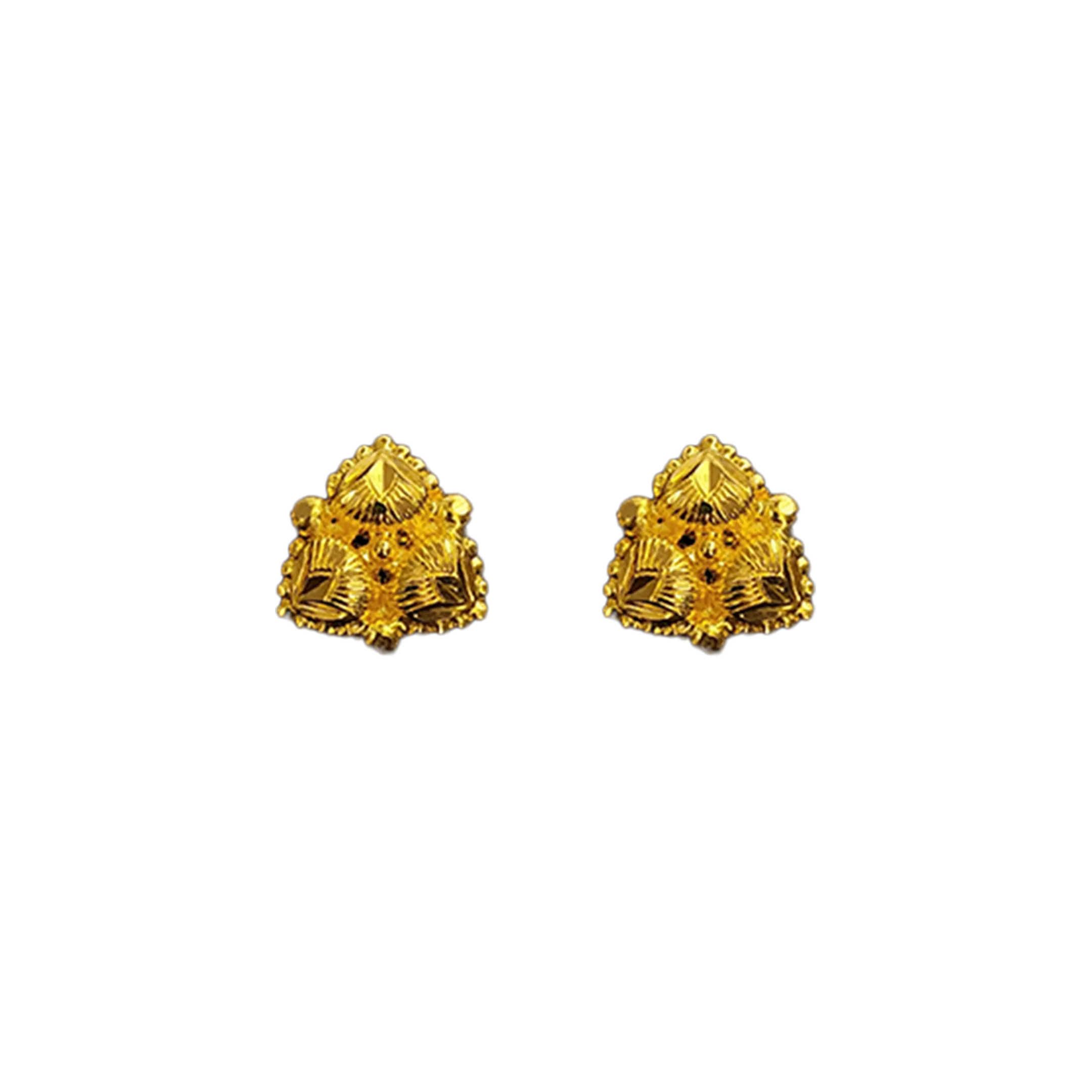 Gold Tops in 22ct, 91.6 Purity, 2.626 grams, (TG-749) (Hallmarked)