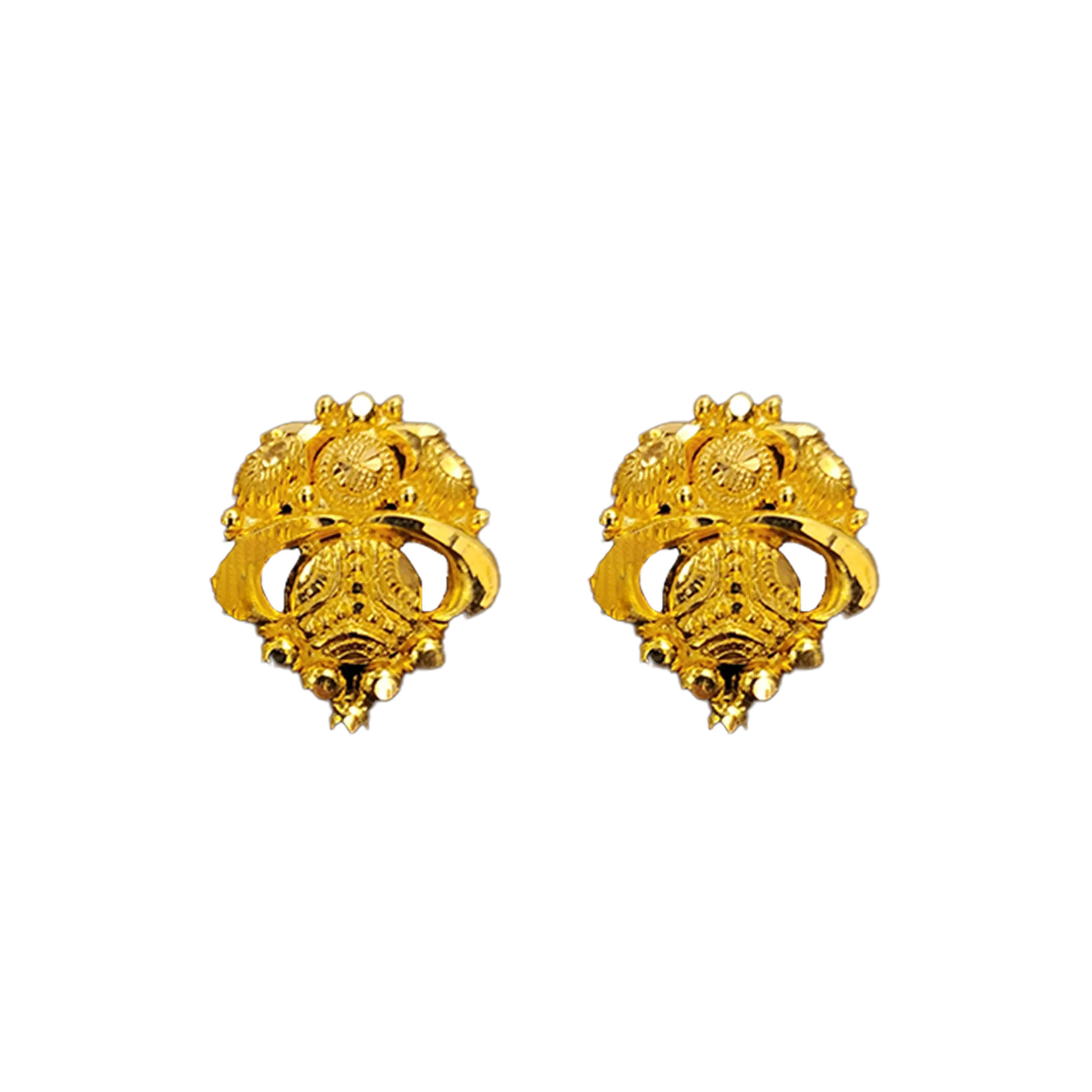 Gold Tops-3.650 grams, in 22ct 91.6 Purity, Hallmarked (TG-748)