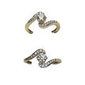 (RDL-714) Diamond ring in 18KT, Diamond- 0.65, Gold - 4.099
