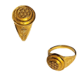 Gold Gents Ring in 22 CT Gold 3.987, 91% purity (GRG-171)