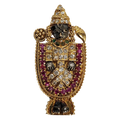 (PD-8) Shreenath ji in Diamond -0.42 ct, Gold 14kt-9.620 (Hallmarked)